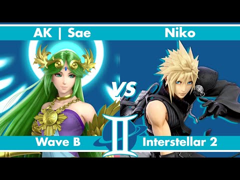 Interstellar 2: Wave B Pools - AK |Sae (Palutena, Sora) vs Niko (Cloud)