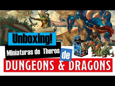 UNBOXING!! Miniaturas Icons of the Realms Mythic Odysseys of Theros