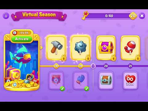 Fishdom Level 10192 - Daily Log #532 | Ice Adventure | Gemstone Trail