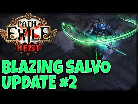 The Most Expensive 6-Link Ever! Blazing Salvo Miner Build Update #2 | Path of Exile Heist