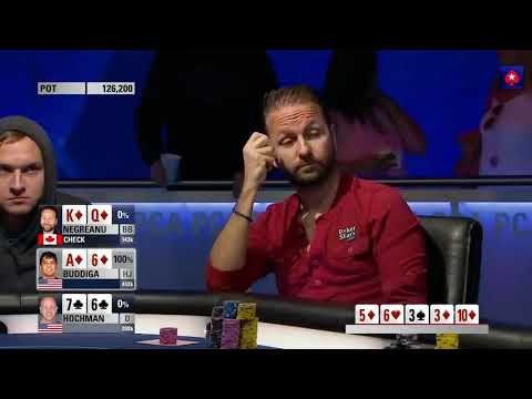 Negreanu vs Buddiga sick cooler at PCA 2015