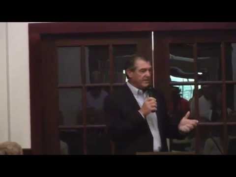 Arthur Boyle Speaks at Glastonbury Abbey