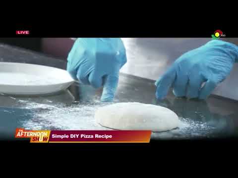 Godwin Namboh discovers the art of DIY pizza making | The Afternoon Show