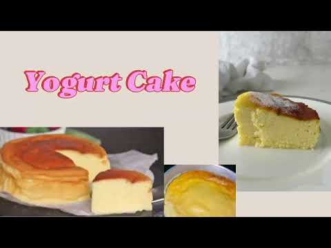 Yogurt cake | Four Ingridients | Yogurt Dessert