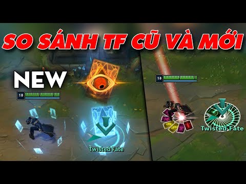 Update PBE: So sánh hiệu ứng kỹ năng Twisted Fate cũ và mới | Vfx update ✩ Biết Đâu Được