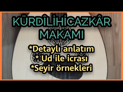 UD DERSİ 48 | Ud ile Kürdi'li Hicazkar Makamı (Mürekkeb) | Makam analizi #ud #uddersi #udmetodu