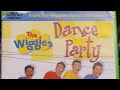Opening To The Wiggles Dance Party 2003 DVD