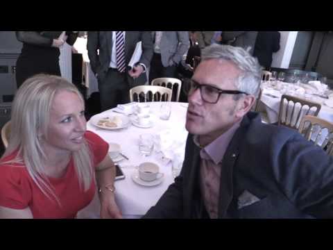 Gail Emms and Mark Foster at the London Sporting Club