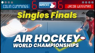 Professional Air Hockey - 2023 Worlds - FINALS - Jacob Weissman vs Colin Cummings