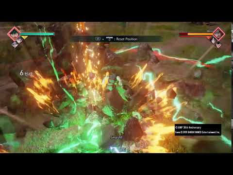 how to add manchester smash in to your combo(jump force)