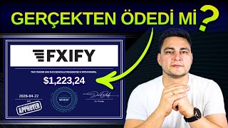 FXIFY Tek Seferde $1200 Kazandım! | Kanıtlarla Tüm Süreç | 5X5K Hesap 