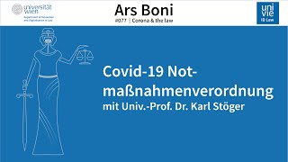 Ars Boni  77 - COVID-19-Notsituationsverordnung