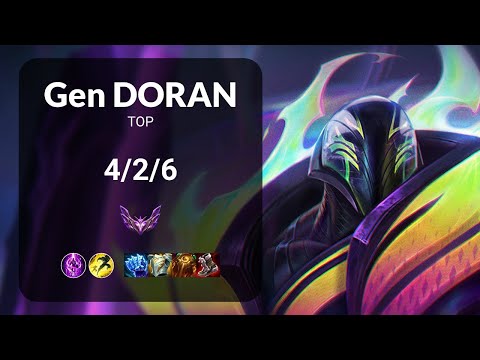 Gen Doran K'Sante vs Skarner TOP - KR  Patch 13.24