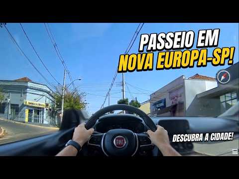 PASSEIO DE CARRO POR NOVA EUROPA-SP
