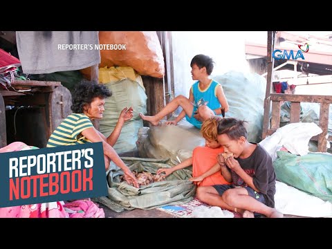 Mga patapon nang pagkain, biyaya para sa ilang pamilya sa Tondo Reporter’s Notebook