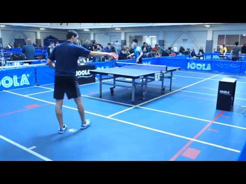 Kai Zhang vs Gabriel Skolnick 4:1 2016 Aurora Cup - Open Singles RR