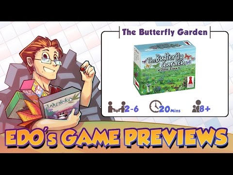Edo The Butterfly Garden Card Game Review (KS Preview)
