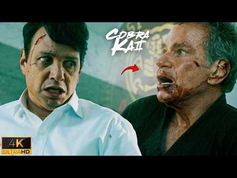 Johnny Lawrence & Daniel LaRusso vs Kreese Final Fight | Cobra Kai