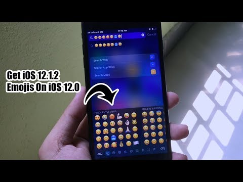 Install iOS 12.1.2 Emoji On iOS 12.0 (EmojiPort iOS 12)