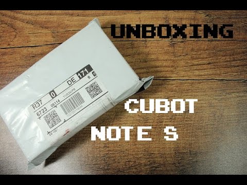 China Phone Unboxing :  Cubot Note S - Deutsch
