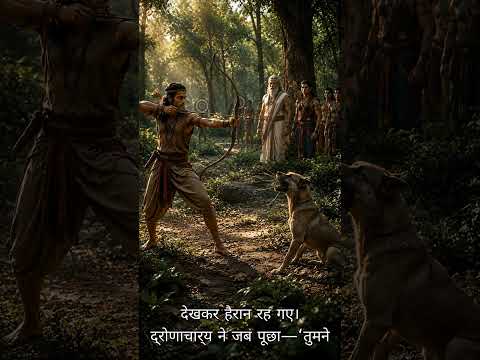 एकलव्य को द्रोणाचार्य ने शिष्य क्यों नहीं बनाया? | महाभारत की अनसुनी कहानी