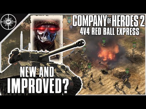 WHEN THE AI OUTSMARTS A PLAYER! | 4v4 Red Ball Express | CoH2 Cast #83