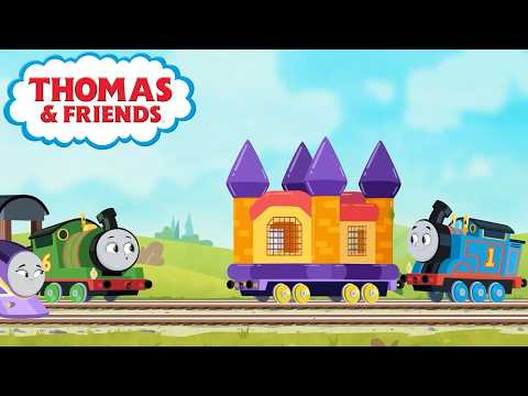 Thomas & Friends Fix the Bounce House for the Party! | Thomas & Friends: All Engines Go | 60 Minutes - Kids TV Series, Kingdom Kids Zone - Thomas & Friends