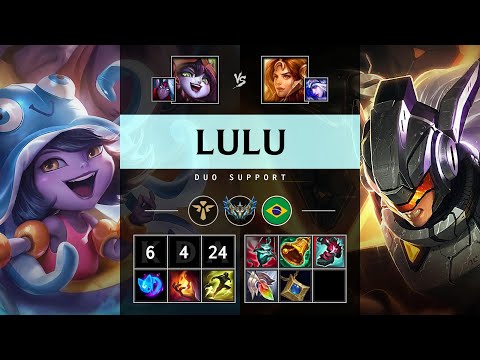 Lulu Support vs Leona - BR Challenger Patch 25.12