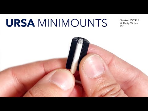 URSA MiniMounts - Low Profile Mounts for Hiding Lav Mics | URSA Straps