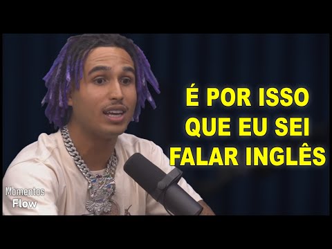MATUÊ DAVA AULA DE INGLÊS E JÁ MOROU NA CALIFÓRNIA | MOMENTOS FLOW