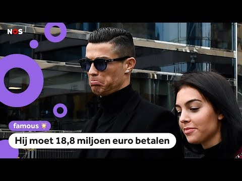 Flinke boete voor Cristiano Ronaldo omdat hij geen belasting betaalde