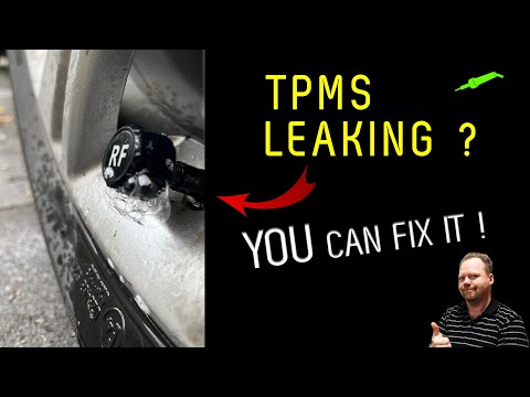 🔴 3 minute Fix - Leaking TPMS Sensor Repair - No.1434