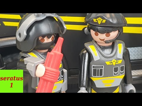 Das SEK schlägt zurück Der Zugüberfall Teil 2  Playmobil Film Stop Motion seratus1