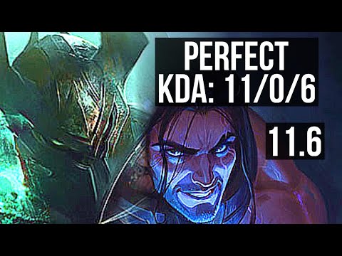 MORDEKAISER vs SYLAS (TOP) | 11/0/6, Legendary | KR Diamond | v11.6