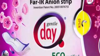 ABSORPČNÍ INTIMKY antibakteriální anionové slipové vložky GENTLE DAY | 20 ks v balení