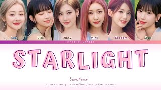 Download lagu Secret Number - Starlight (Han/Rom/Ina) color coded lyrics terjemahan Indonesia mp3 Download lagu Secret Number - Starlight (Han/Rom/Ina) color coded lyrics terjemahan Indonesia mp3