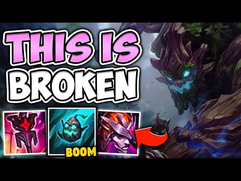 ABUSE THIS MAOKAI SUPPORT BUILD BEFORE IT GETS NERFED! (100% UNFAIR) - League of Legends