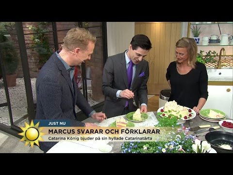 Här får Marcus Oscarsson en överraskning av Sveriges mästerkock - Nyhetsmorgon (TV4)