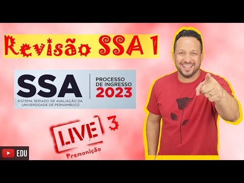 Revisão FINAL SSA 1 2022 - LIVE 3 - Biologia com o Tubarão
