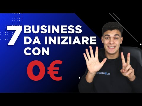 , title : '7 Idee di Business che puoi iniziare con ZERO EURO | 2021'