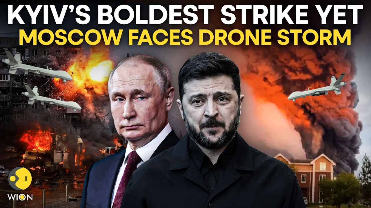 Russia-Ukraine War LIVE: Russia Hit By 822 Ukrainian Drones In BIGGEST Attack Of 2026 | WION Live