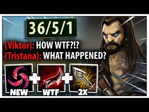 Tryndamere Can LEGIT One-Shot ENTIRE TEAMS NOW...Thanks To this Rune Update ;)
