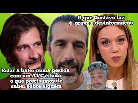 Bruno Nogueira and Ágata Rodrigues launch barbs at Gustavo Santos in defense of Nuno Markl.