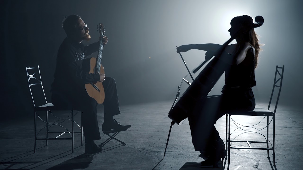 Cello Guitar Duet Duo Vitare - Maurice Ravel - Chanson Romanesque