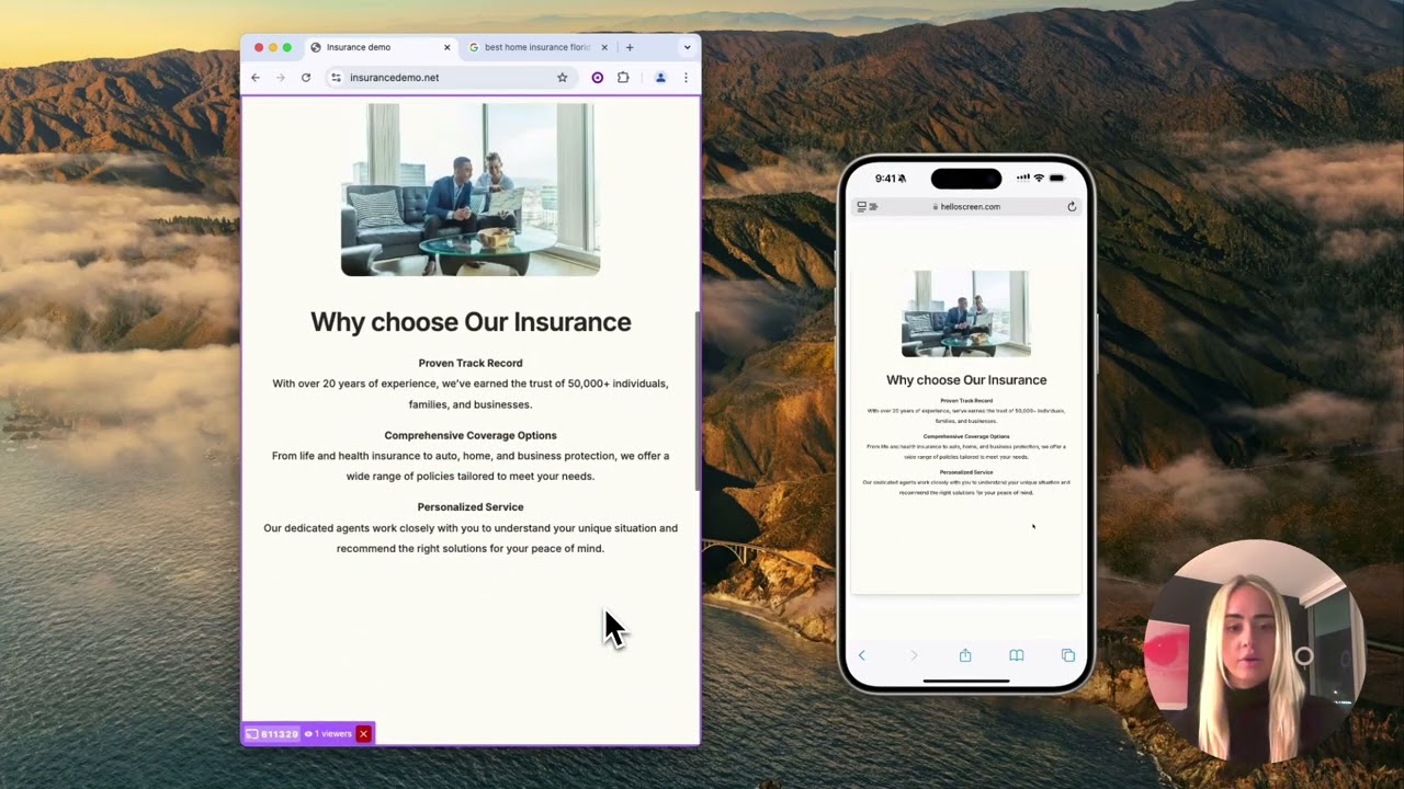 HelloScreen Extension