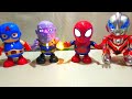 robot dance robot toys spiderman Thanos ultraman civil war