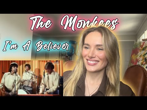 The Monkees-I'm A Believer!!  Russian Girl First Time Hearing!!