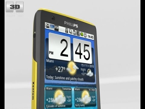 3D Model Philips Xenium W6500 at 3DExport.com