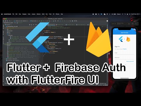 Flutter Tutorial: Firebase Auth Flow with Flutter Fire UI and CLI || Email and Password