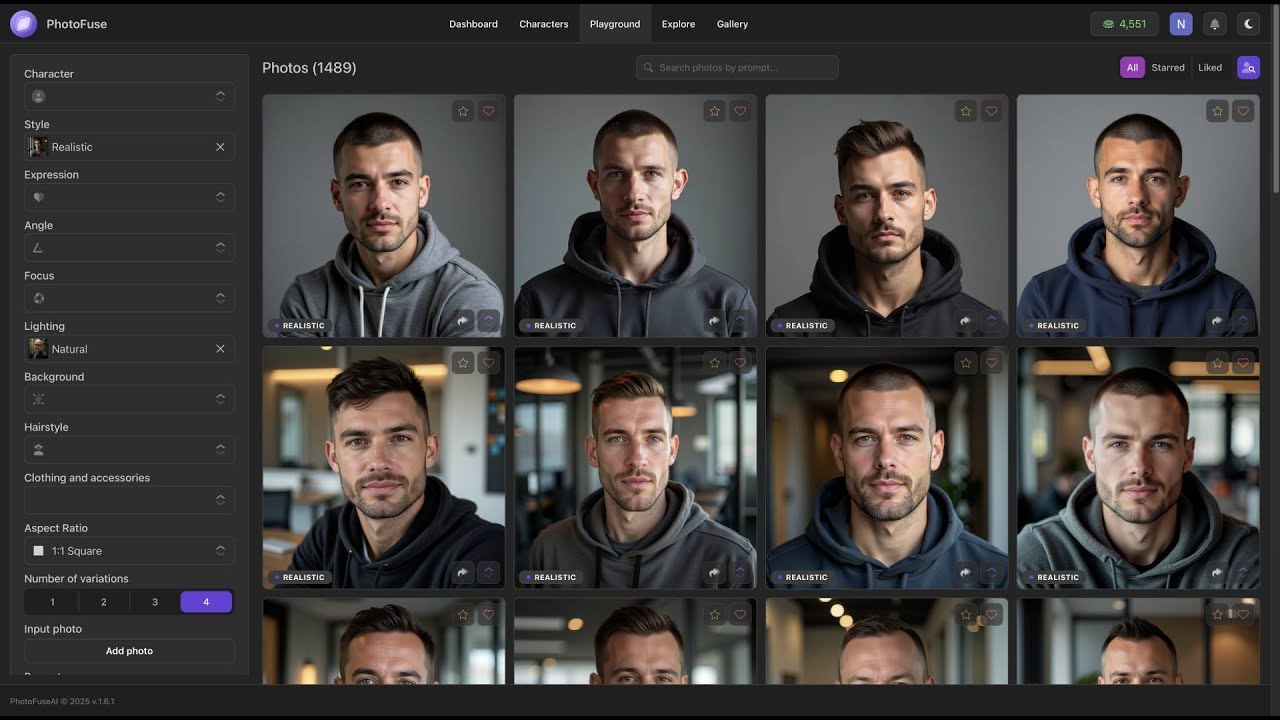 PhotoFuseAI Walkthrough
